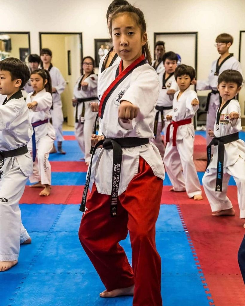 taekwondo practitioner